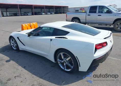 2014 Chevrolet Corvette Stingray из США, поврежденный, VIN 1G1YF2D72E5102701